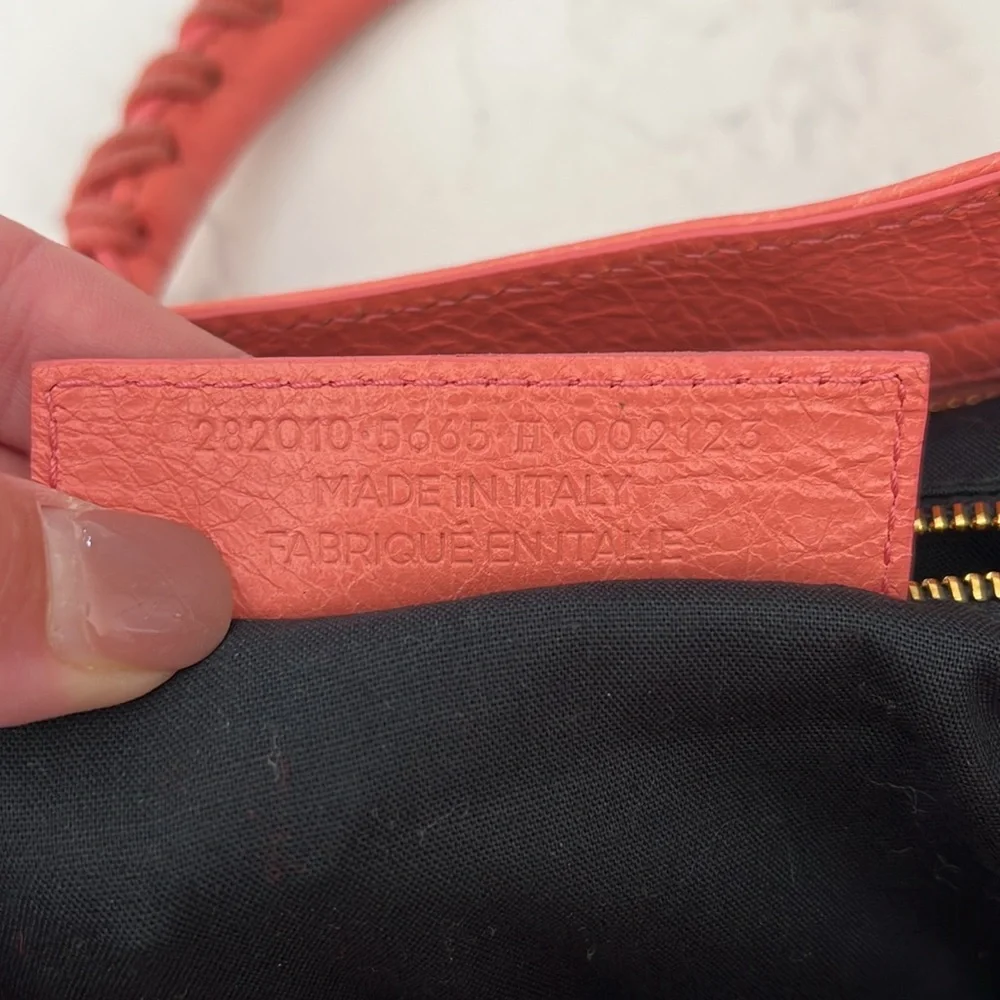 Balenciaga Rose Azalee City Bag with Gold Accents - Picture 6 of 16